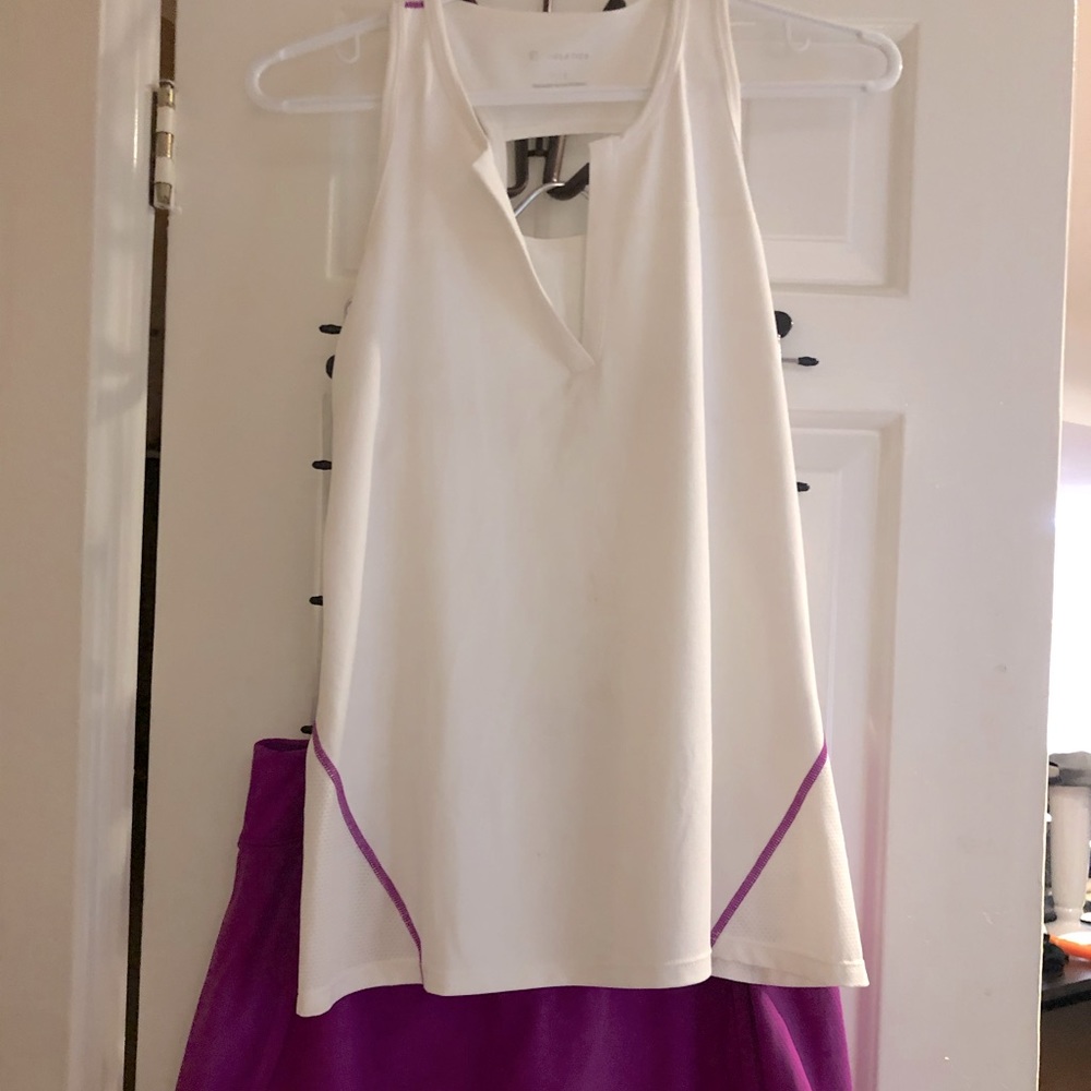 Women’s Fabletics Tennis Skort & Matching Tank Top